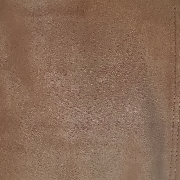 Faux-suede mini skirt - Picture 3 of 4